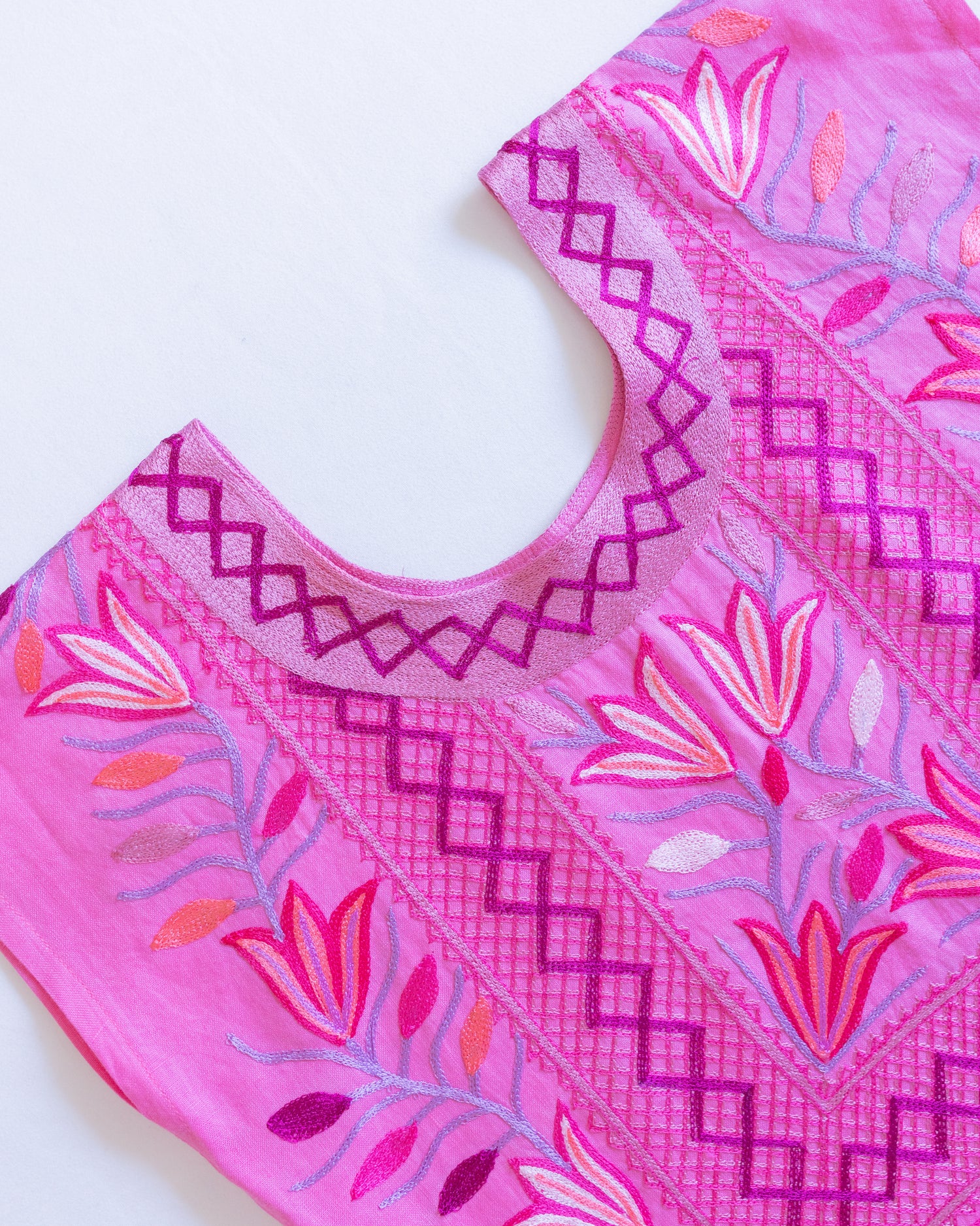 Huipil Magueyito Ramaje Rosa