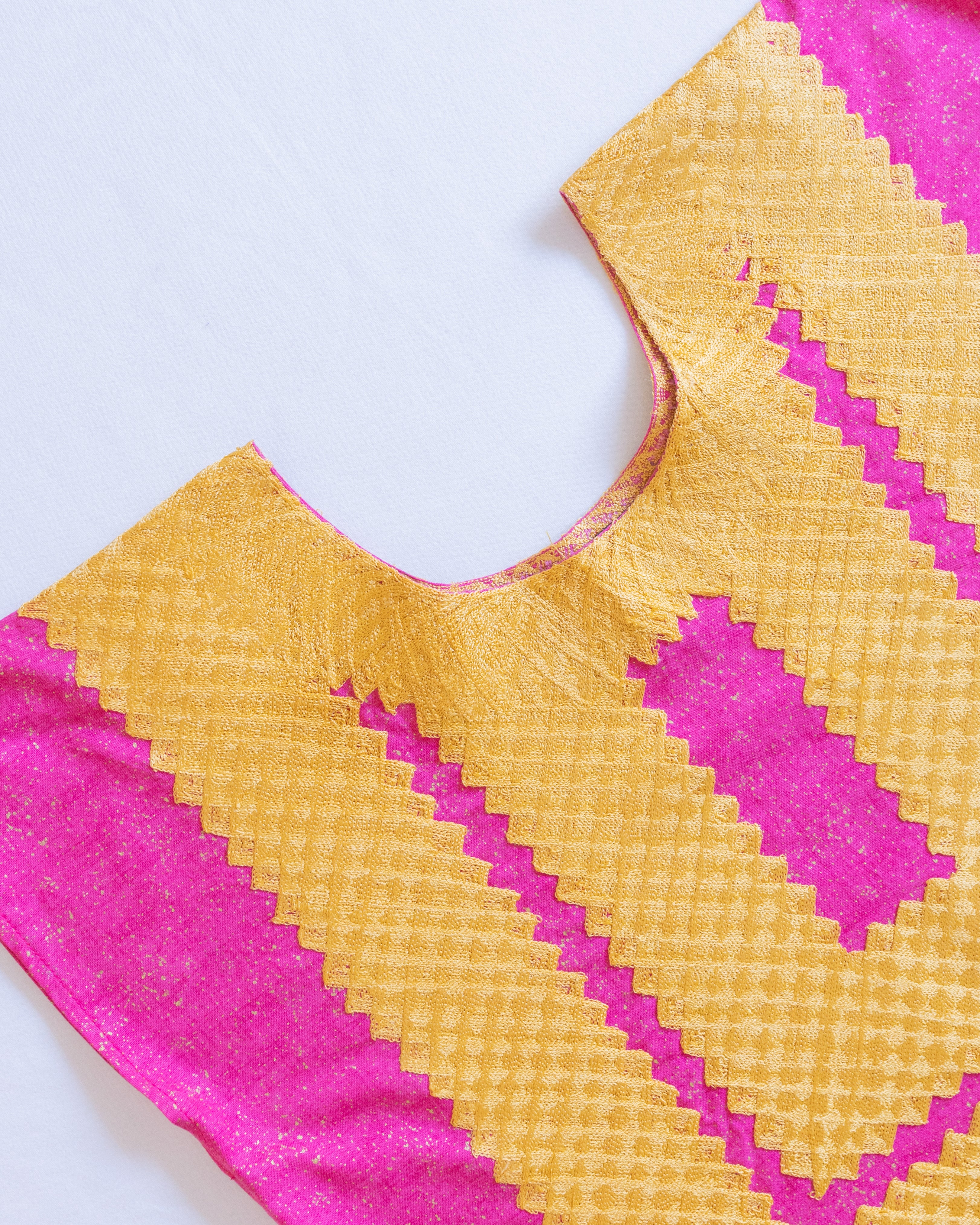 Huipil Metsk Rosa Oro