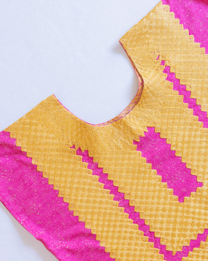 Huipil Metsk Rosa Oro