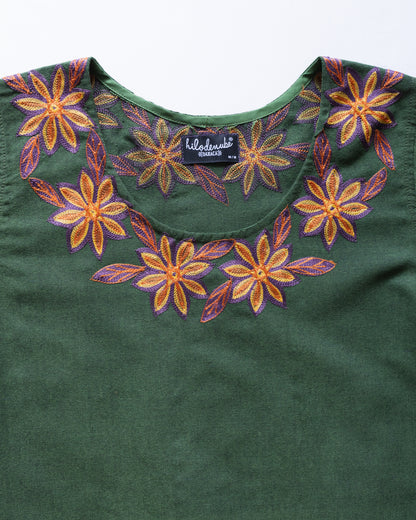 Huipil Xëë Long / Violet et Noir