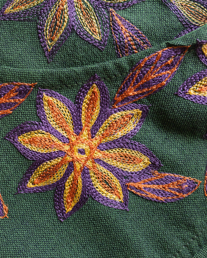 Huipil Xëë Long / Violet et Noir