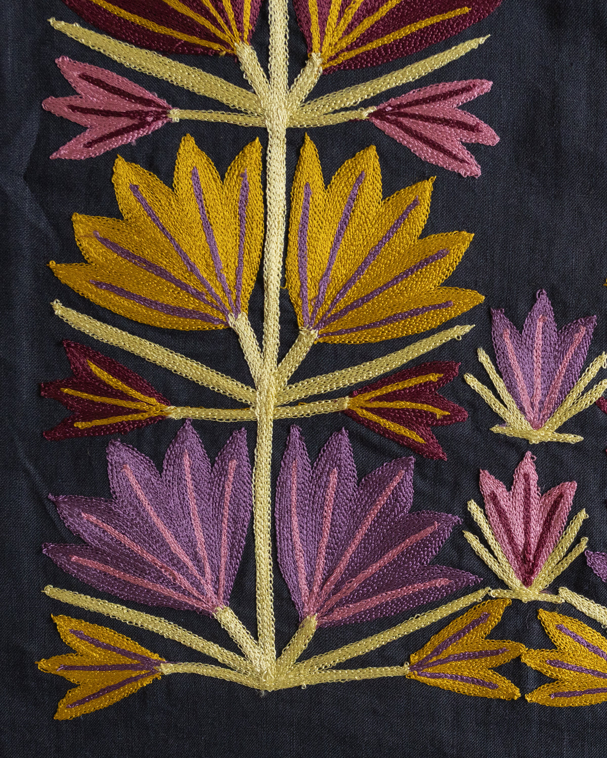 Huipil Magueyito Violet Monochromatique