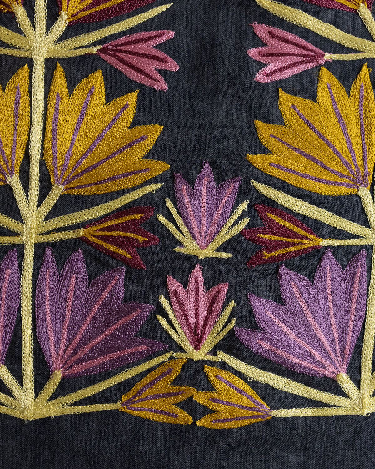 Huipil Magueyito Violet Monochromatique