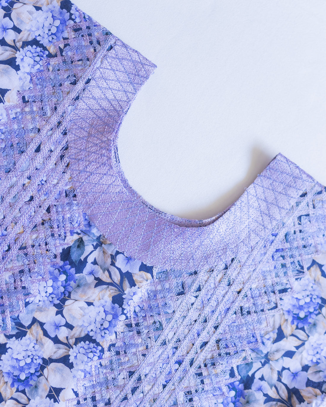 Huipil Panchito Hortensias