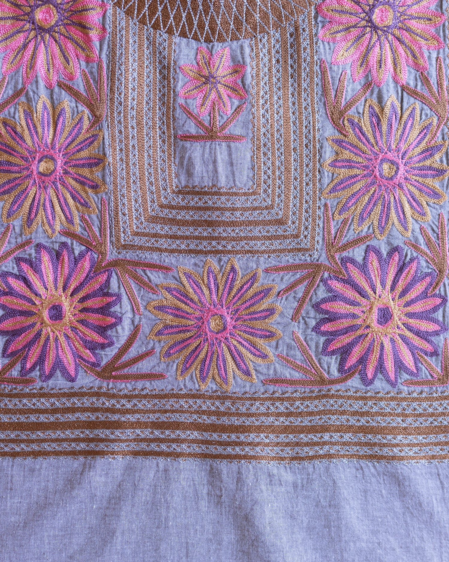 Huipil Flor Margarita Invernal