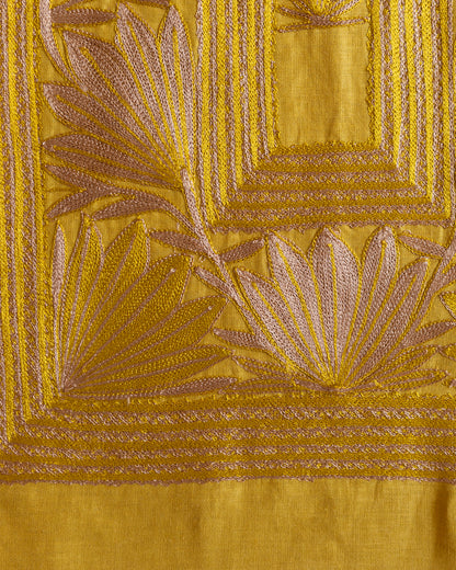 Huipil Magueyito Olivo Dorado