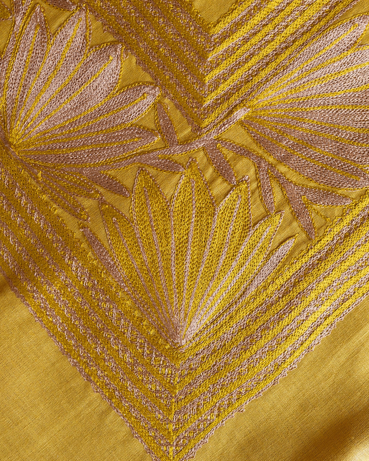 Huipil Magueyito Olivo Dorado