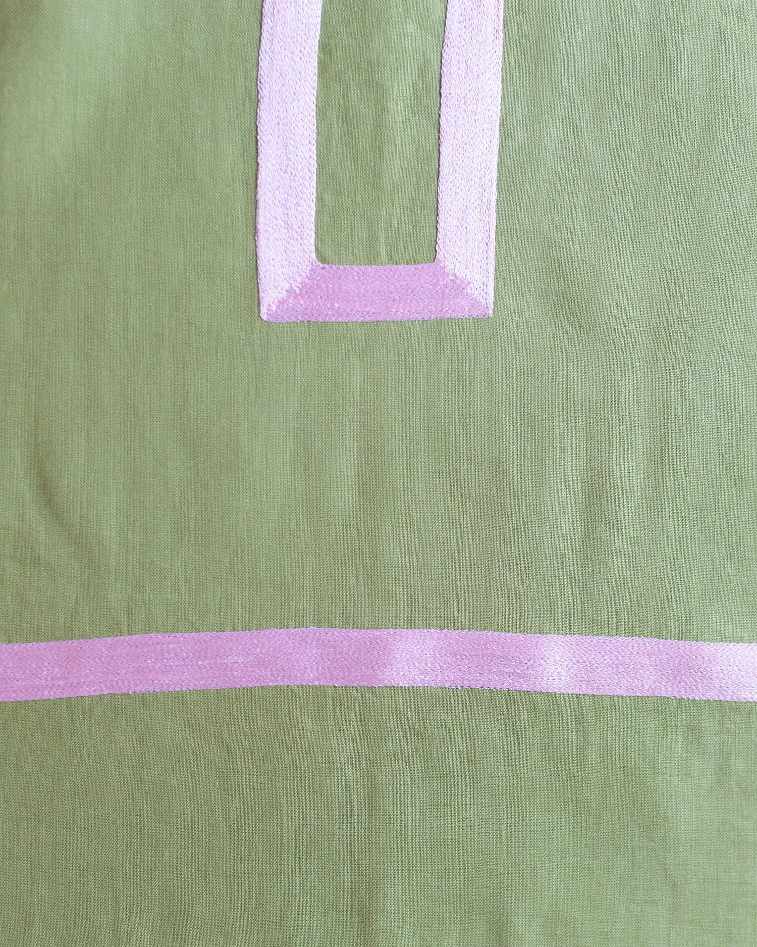 Huipil Martha Verde Olivo / Rosa