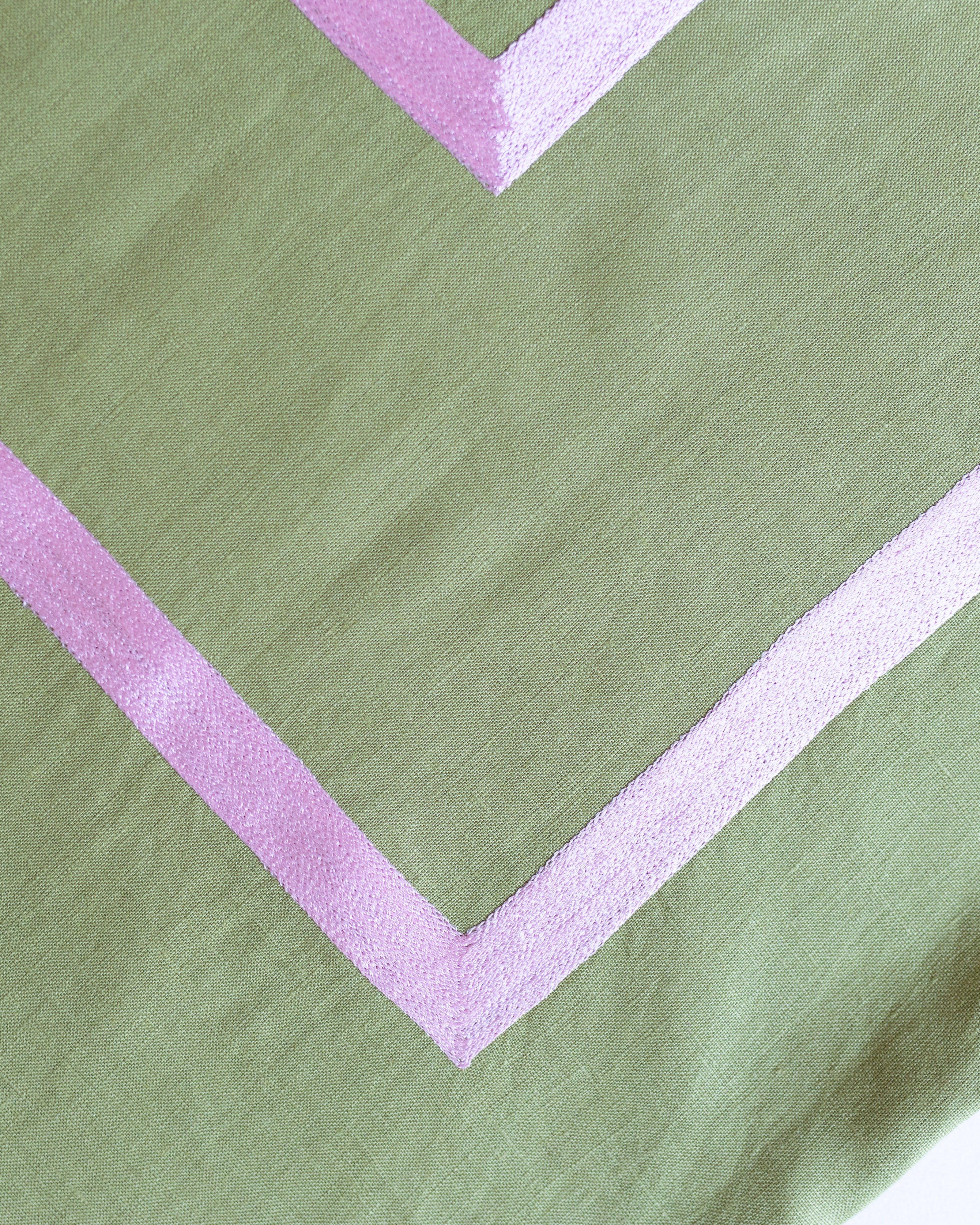 Huipil Martha Verde Olivo / Rosa