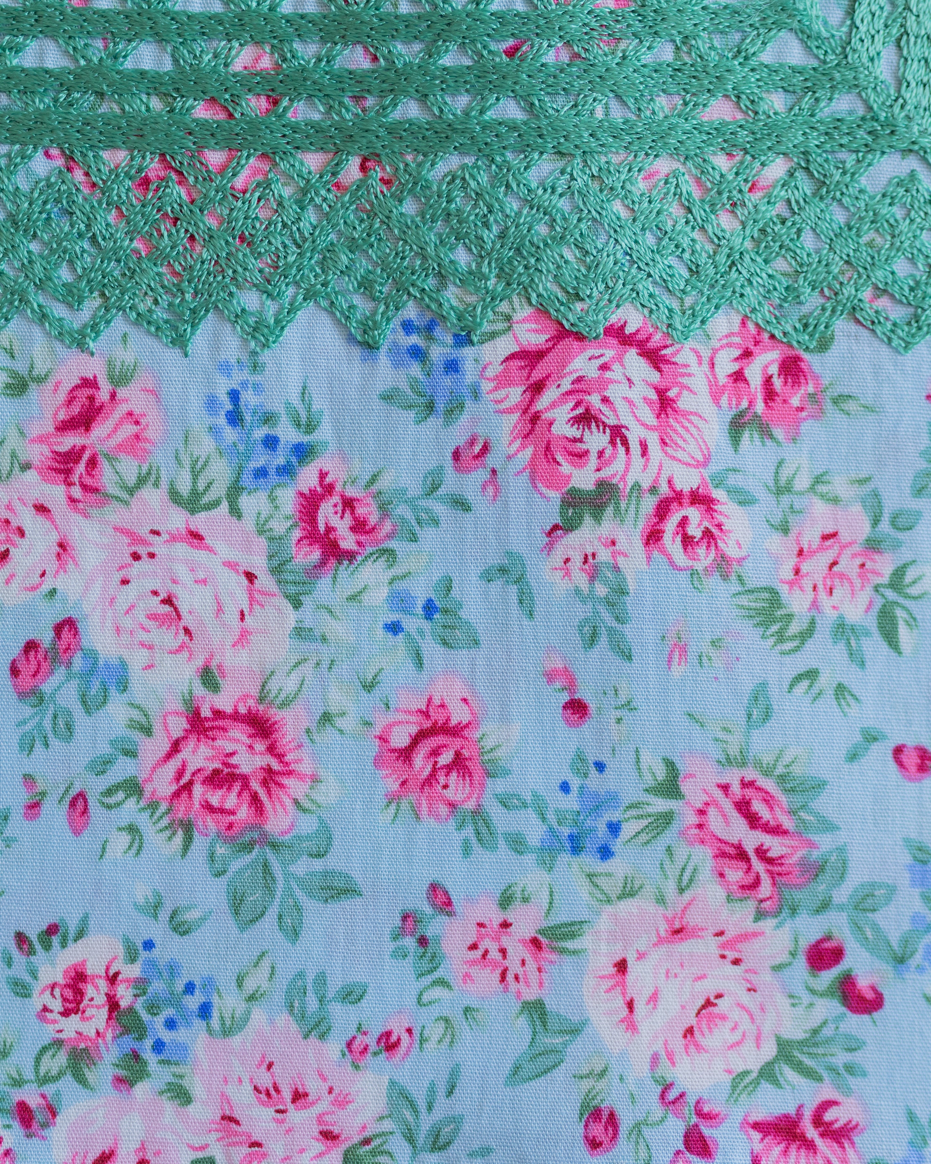 Huipil Niña Panchito Cielo Floral