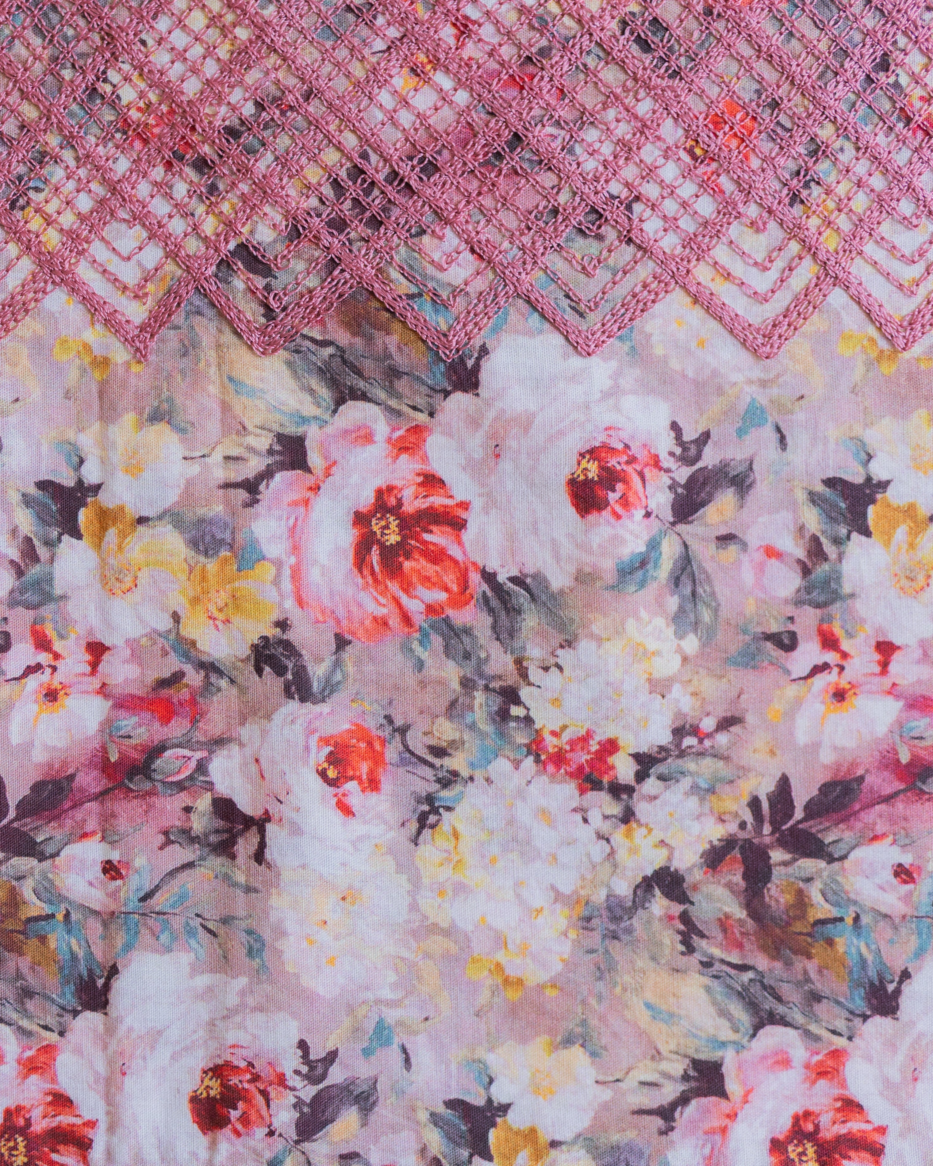 Huipil Rejita Rosa Floral