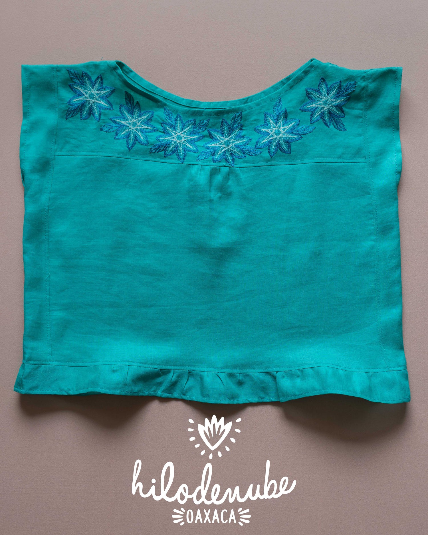 Blusa Antigua Verde Esmeralda