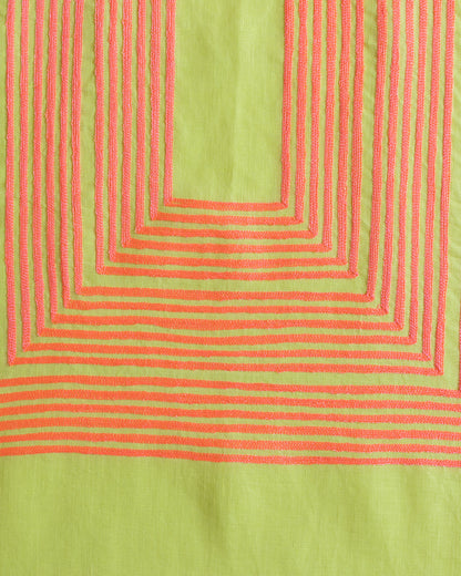 Huipil Amalia Brut/Bleu Maya