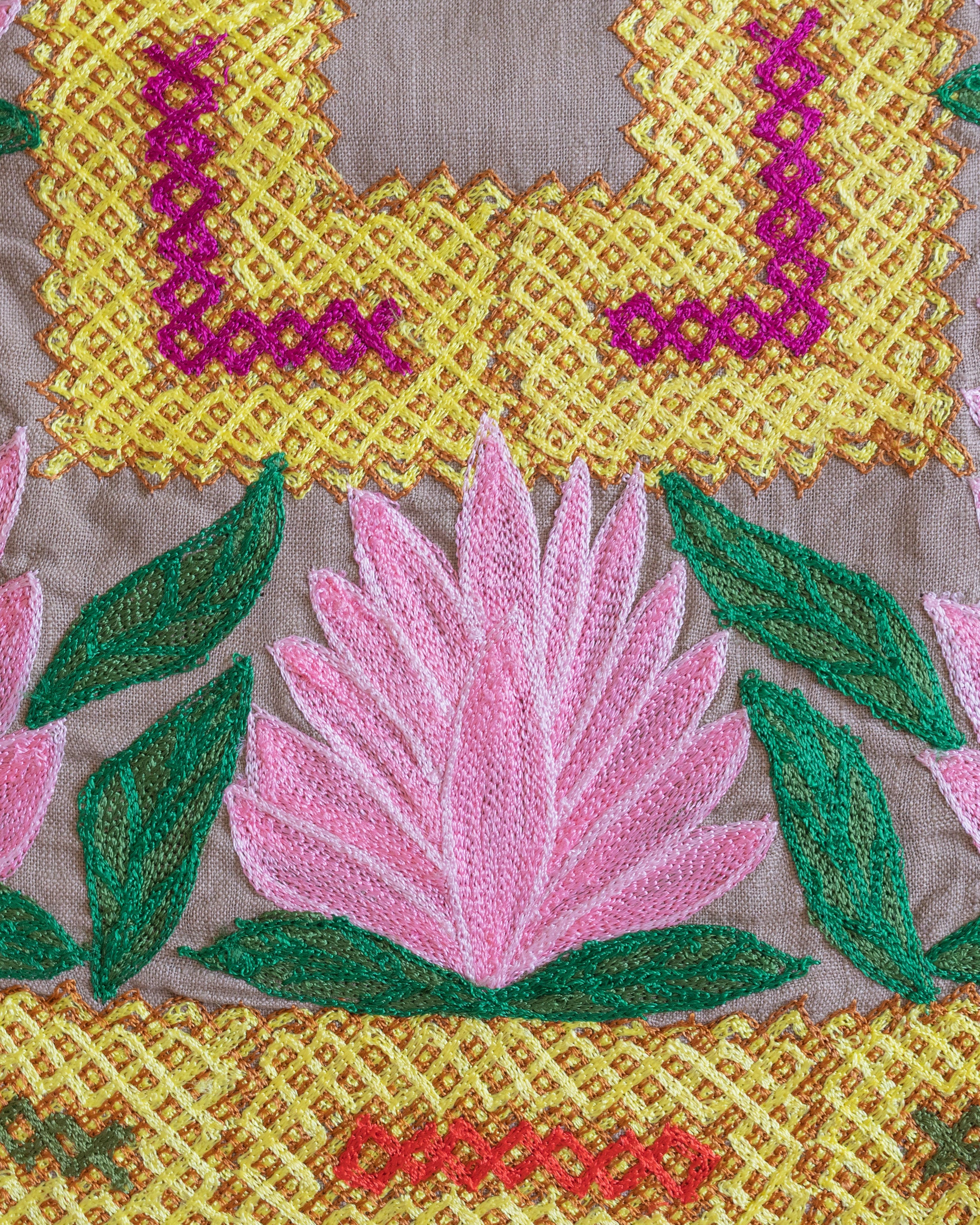 Huipil Tsapts Pëjy / Flor Rosa