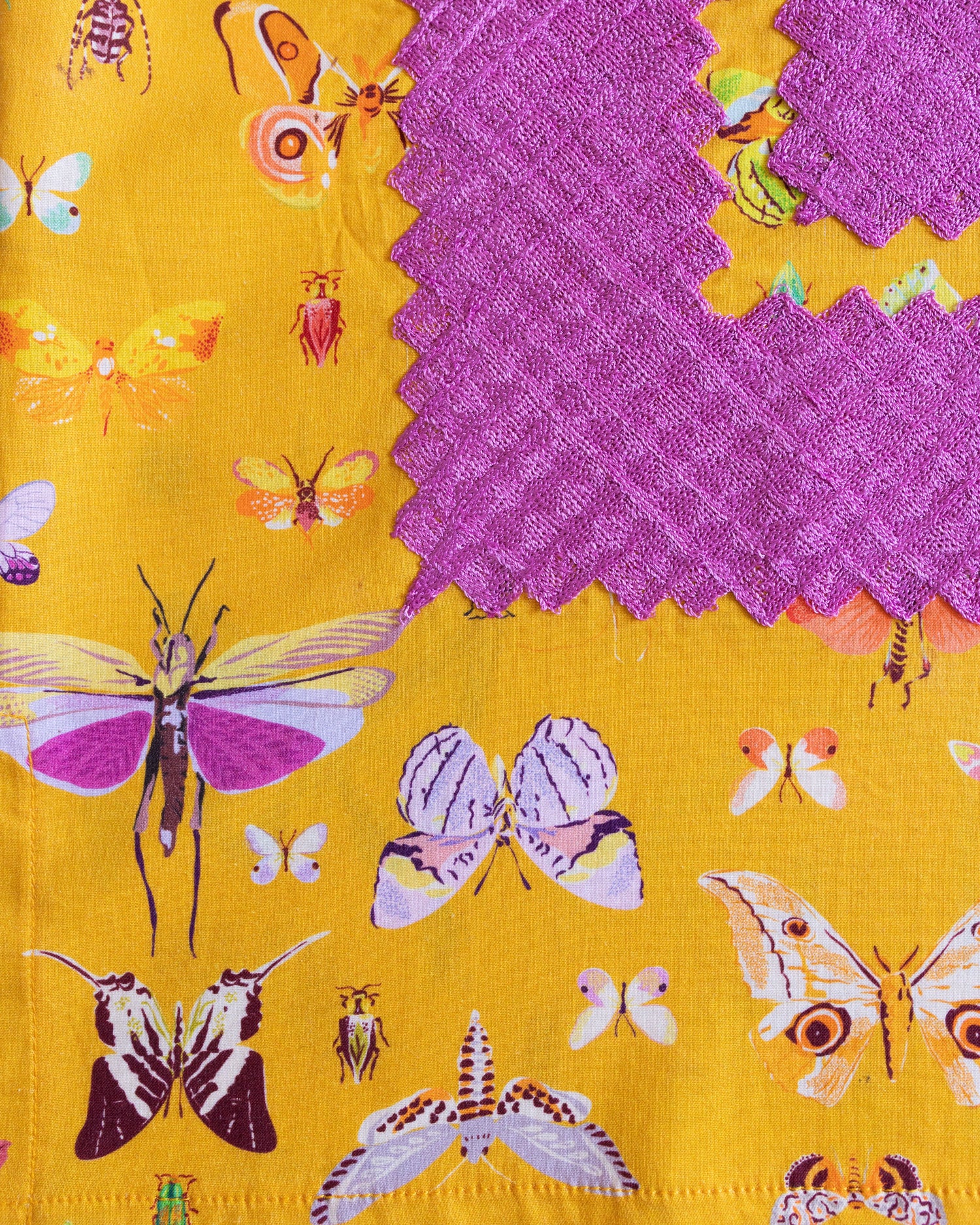 Huipil Metsk Insectos / Malva