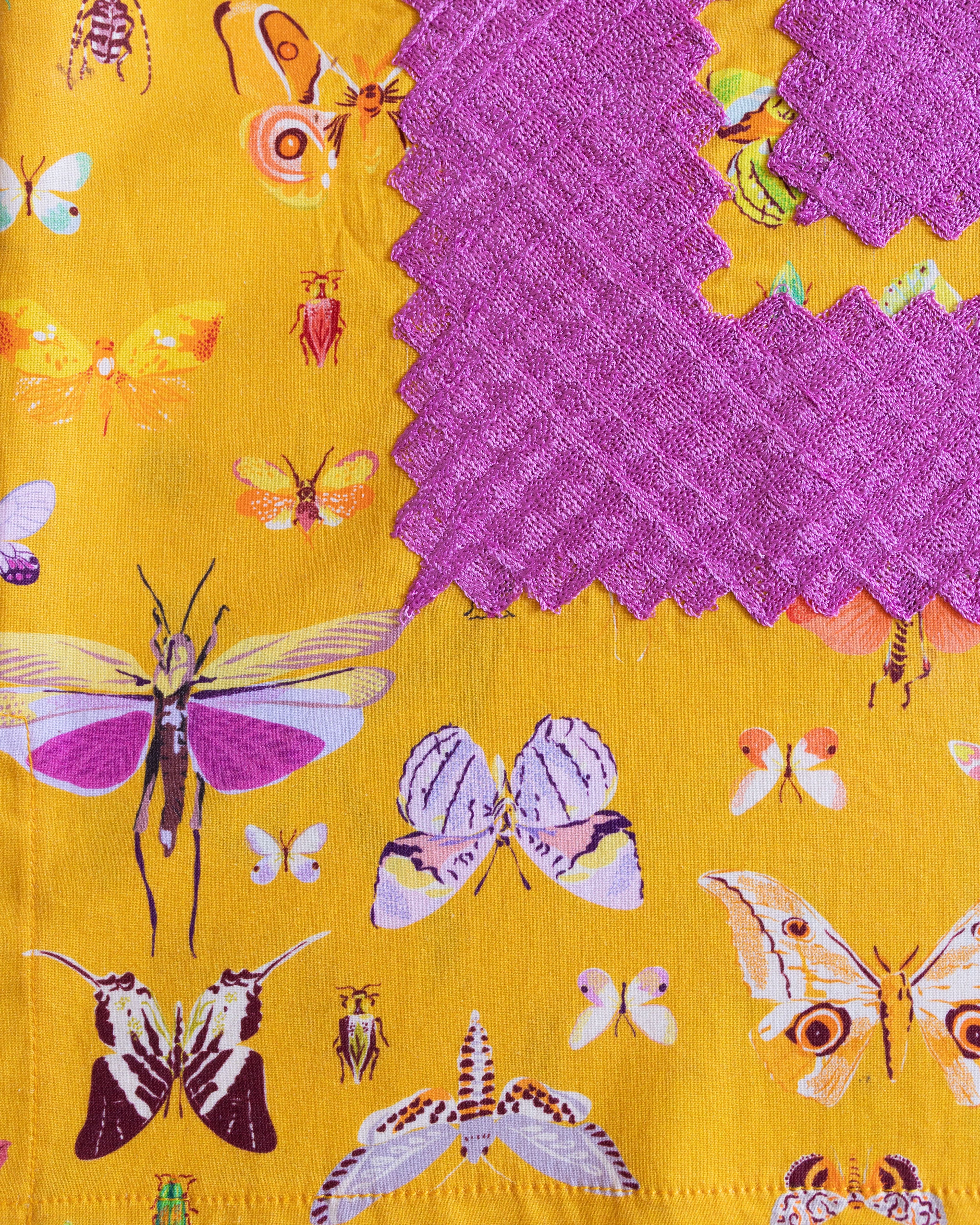 Huipil Metsk Insectos / Malva