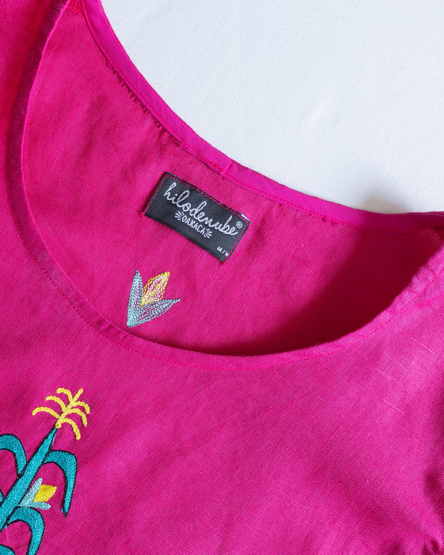 Blusa Milpa Rosa Mexicano