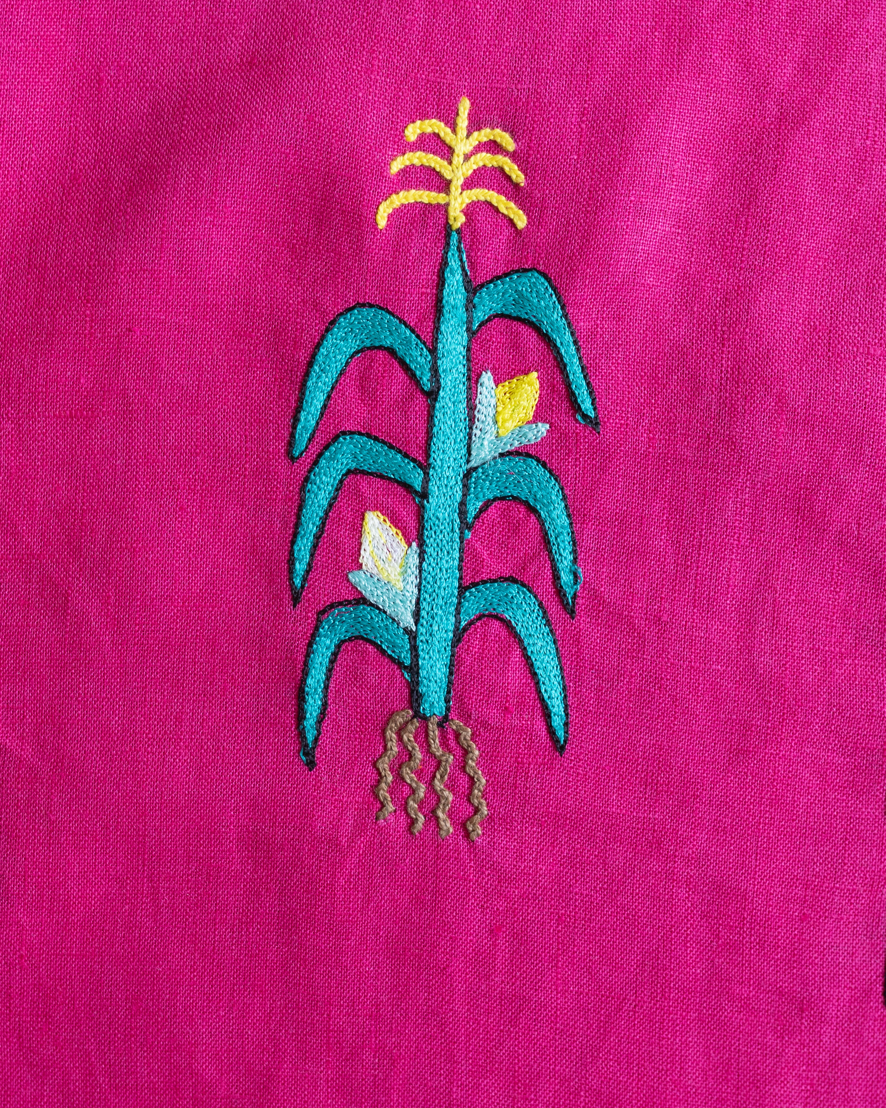 Blusa Milpa Rosa Mexicano