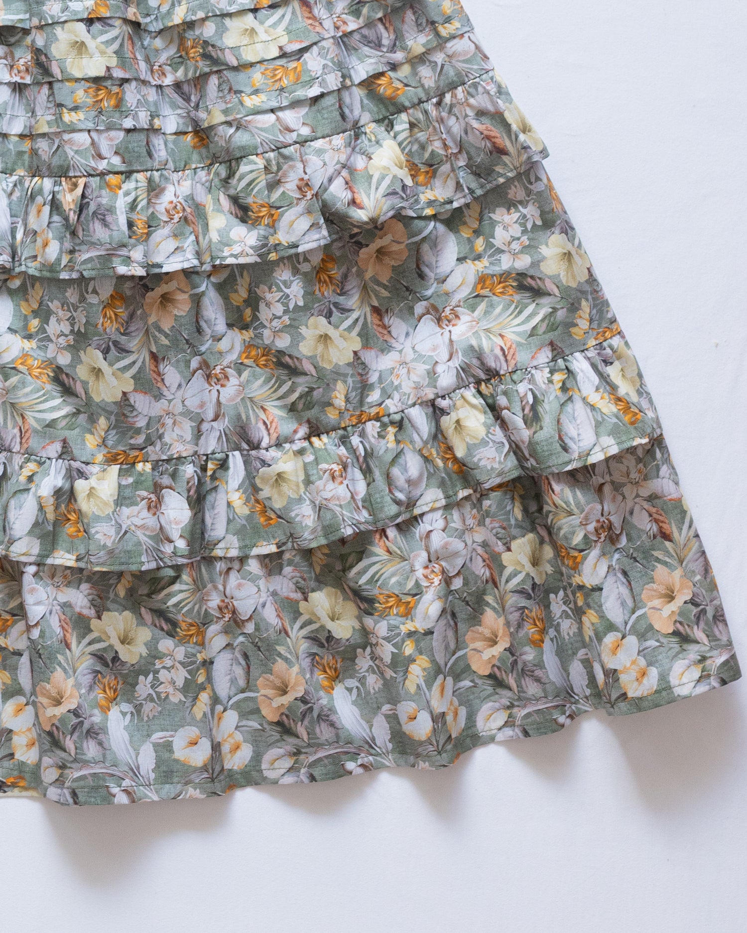 Conjunto Rejita Flores Vintage