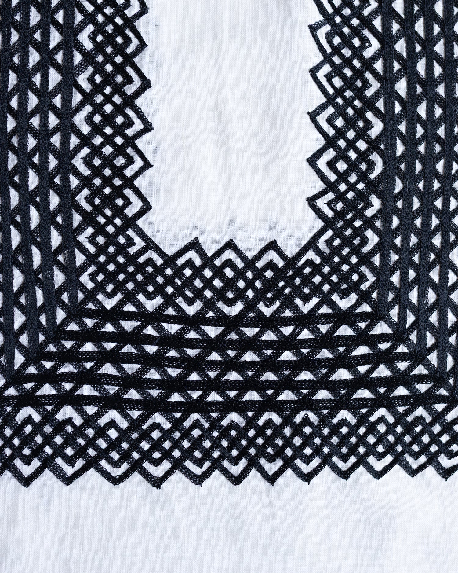 Huipil Panchito Crudo / Negro