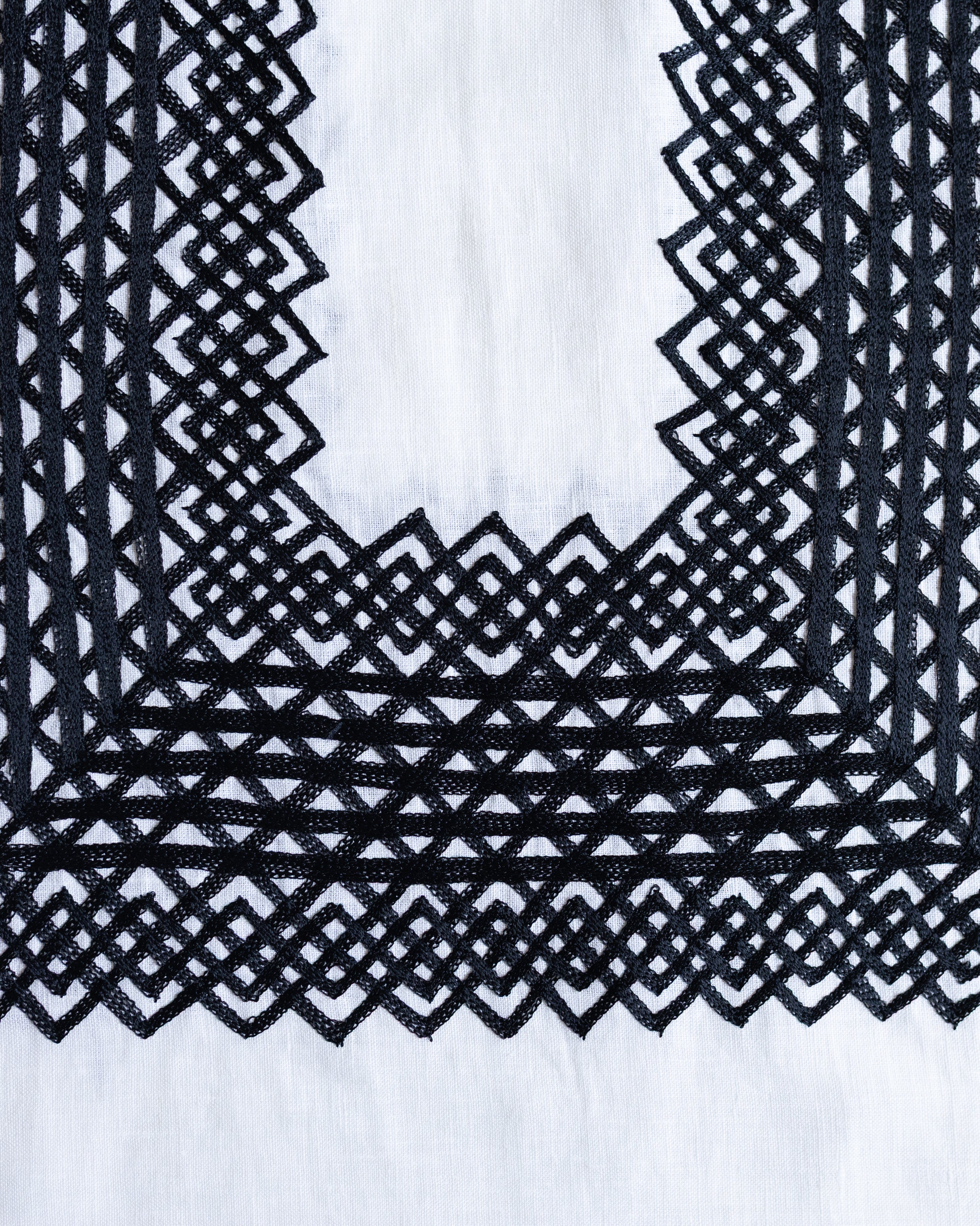 Huipil Panchito Crudo / Negro