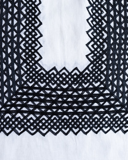 Huipil Panchito Crudo / Negro