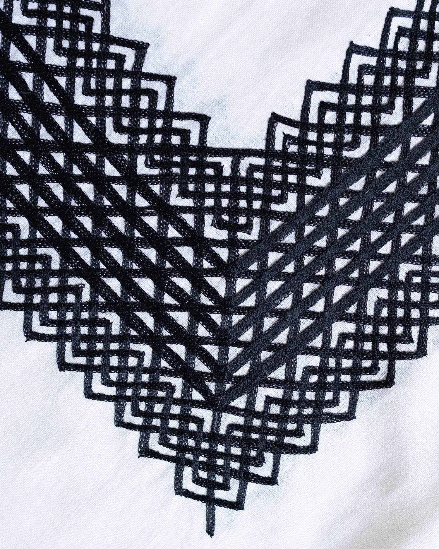 Huipil Panchito Crudo / Negro