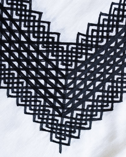 Huipil Panchito Crudo / Negro