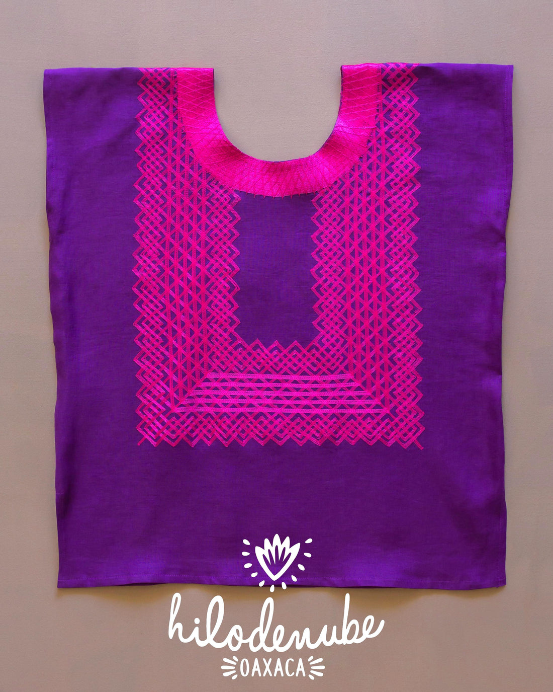 Huipil Panchito Uva / Fucsia