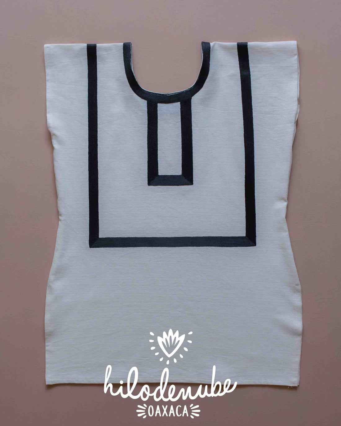 Blusón Martha Crudo / Negro