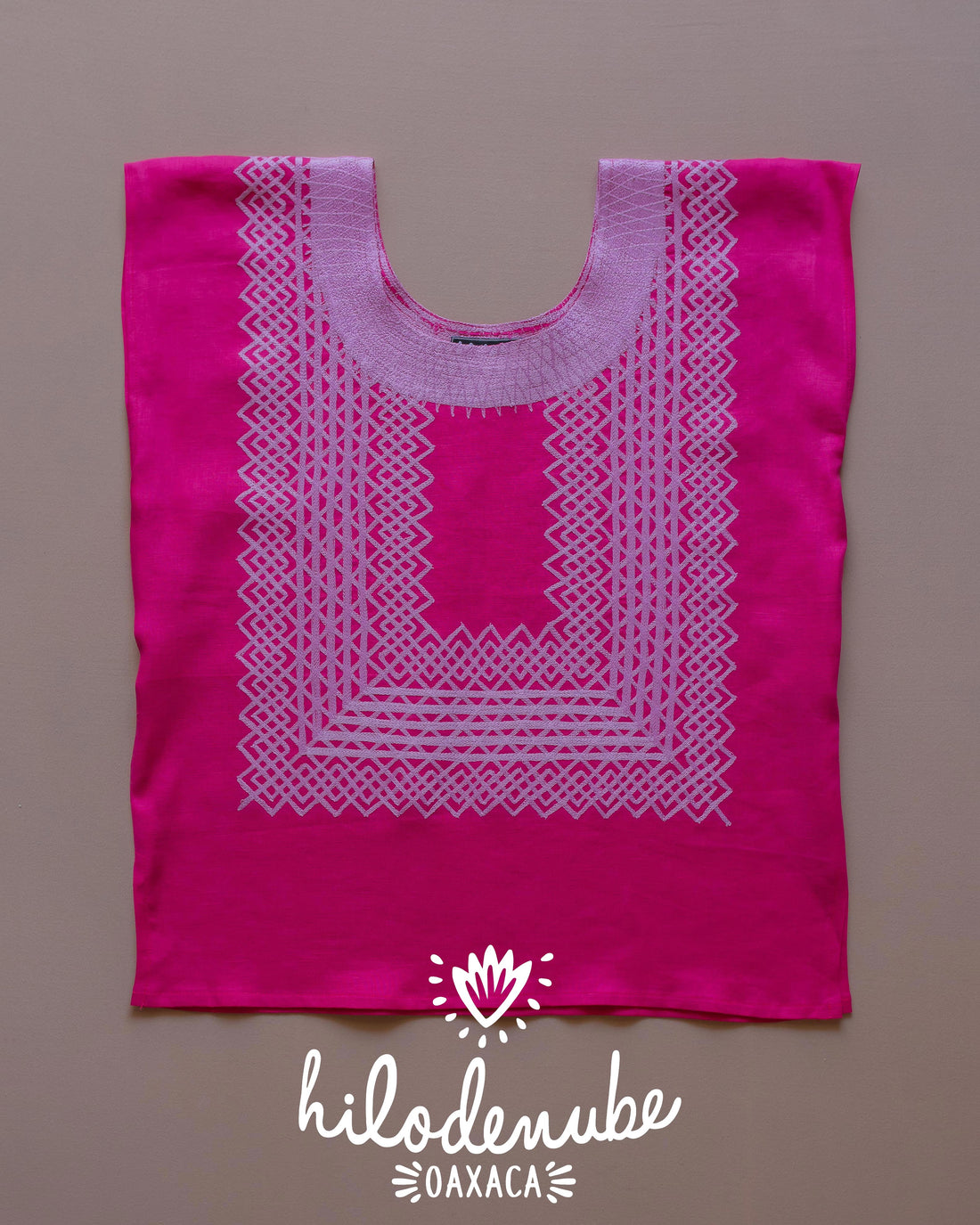 Huipil Panchito Fucsia / Pastel