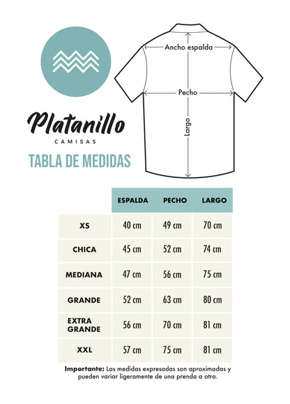 Camisa Agaves Lima