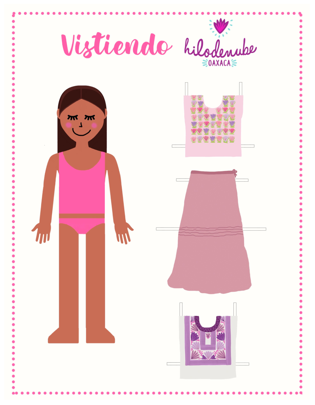 Muñequitas de Papel HN