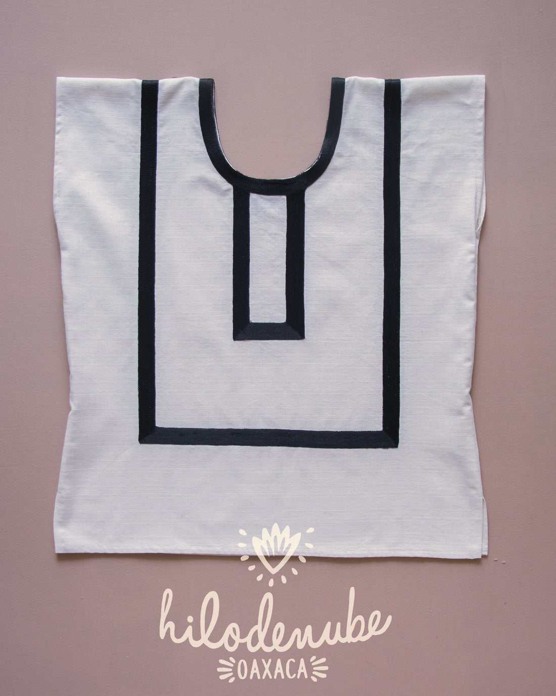 Huipil Martha Crudo / Negro